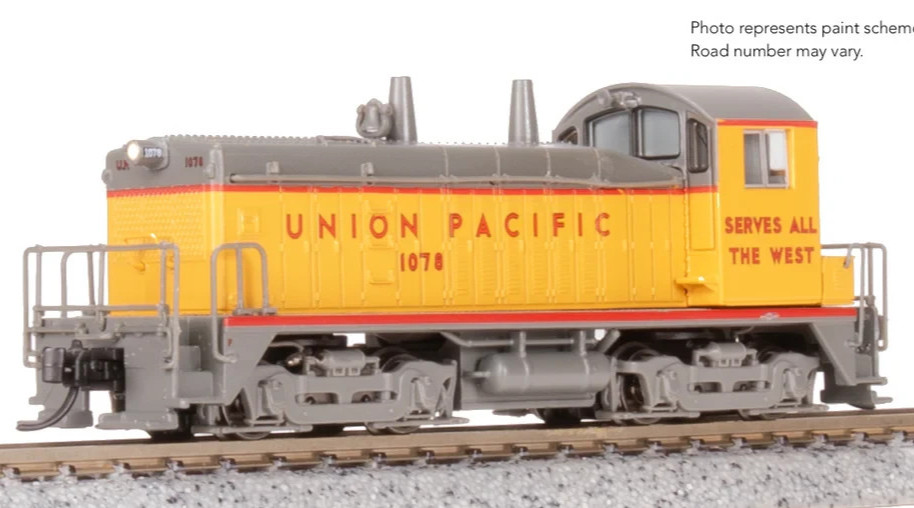 BROADWAY LIMITED 9315 N EMD NW2 Switcher UP 1090Gray Trucks Paragon 4 DCC SOUND
