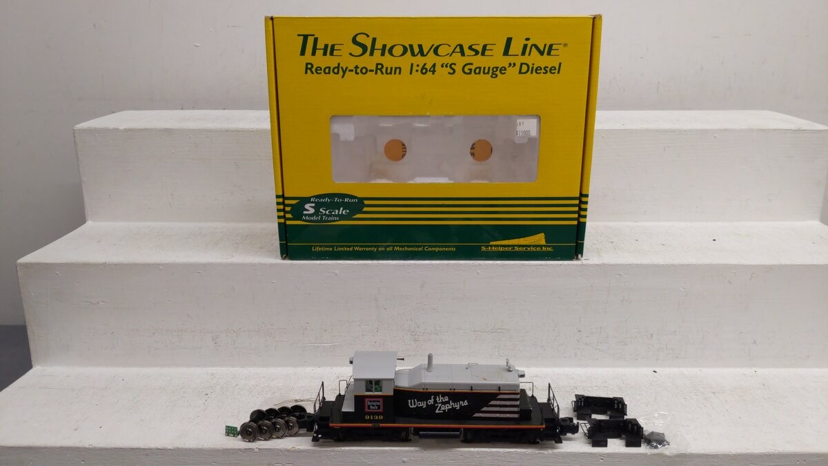 S-Helper 01230 S Scale Chicago Burlington & Quincy Diesel Locomotive #9139 EX
