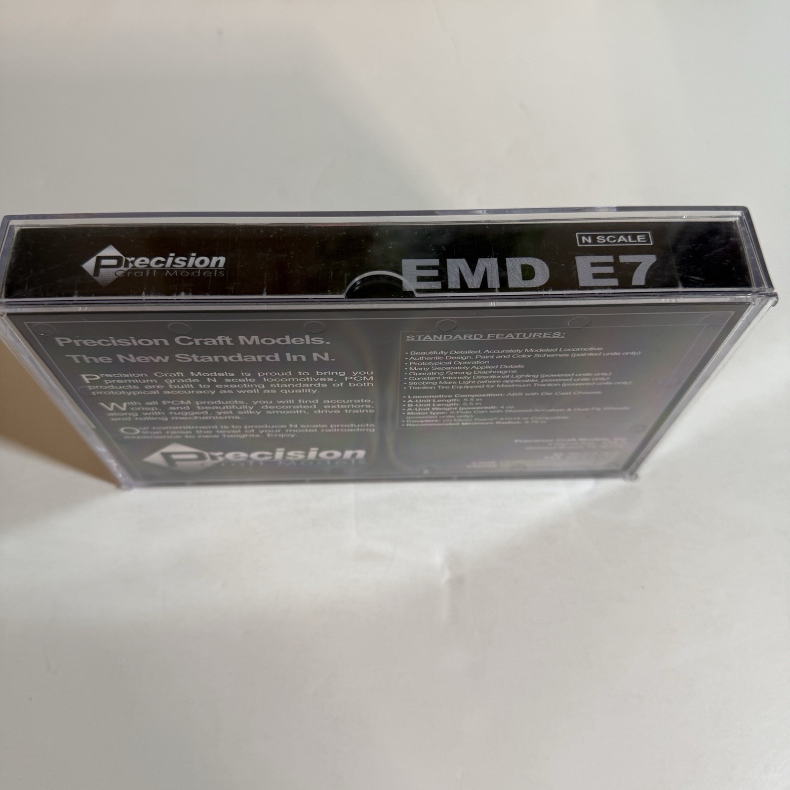 Precision Craft Models N 602 EMD E7A NYC 4001 Powered, No Sound, DCC Ready Train