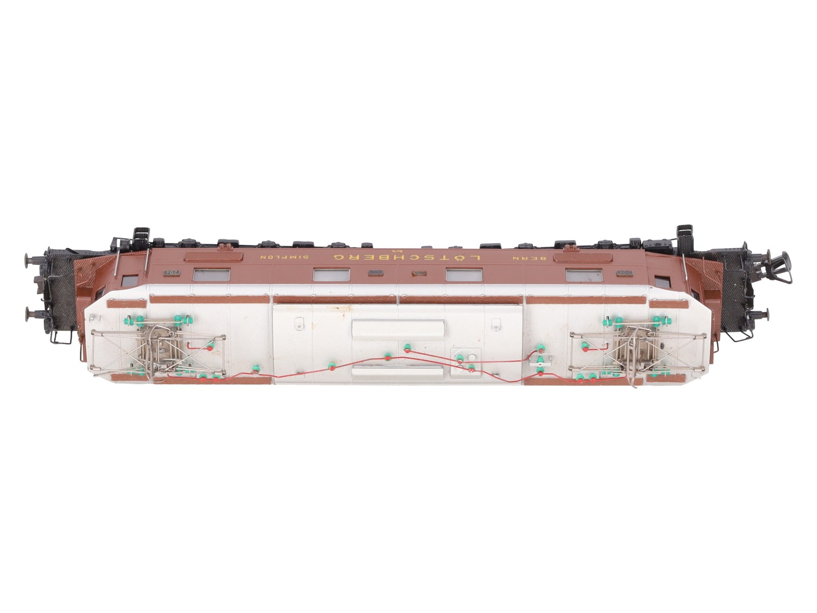 Metropolitan 700 HO Brass BLS Be 6/8 Super Electric Locomotive #204 EX/Box