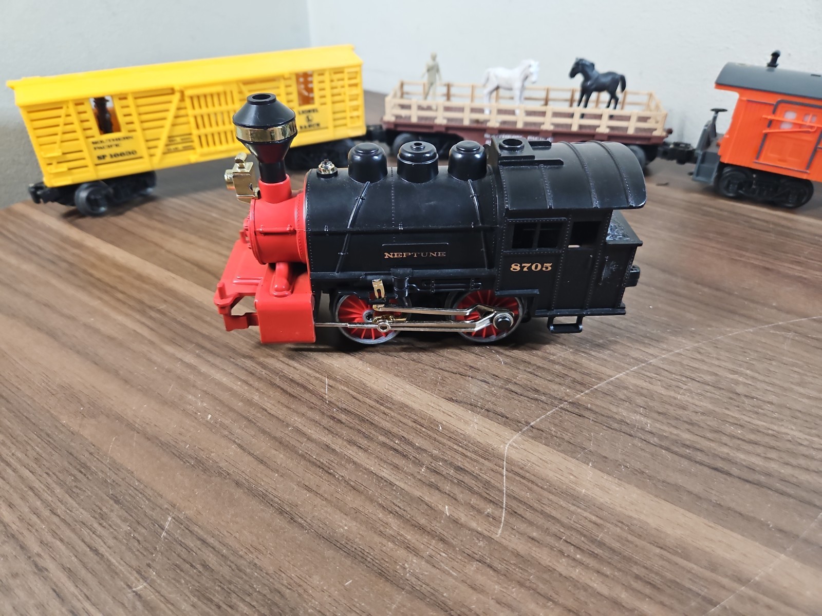 LIONEL BADLANDS EXPRESS 027 GAUGE ELECTRIC TRAIN 8705 LOCOMOTIVE STEAM O SCALE