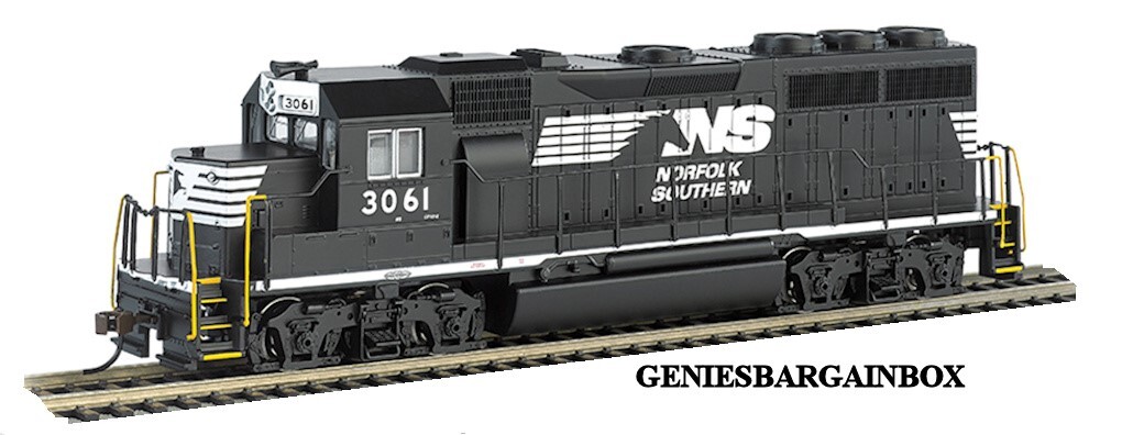 HO NORFOLK & SOUTHERN GP40 DCC & SOUND Equipped Loco #3061 BACHMANN New 66309