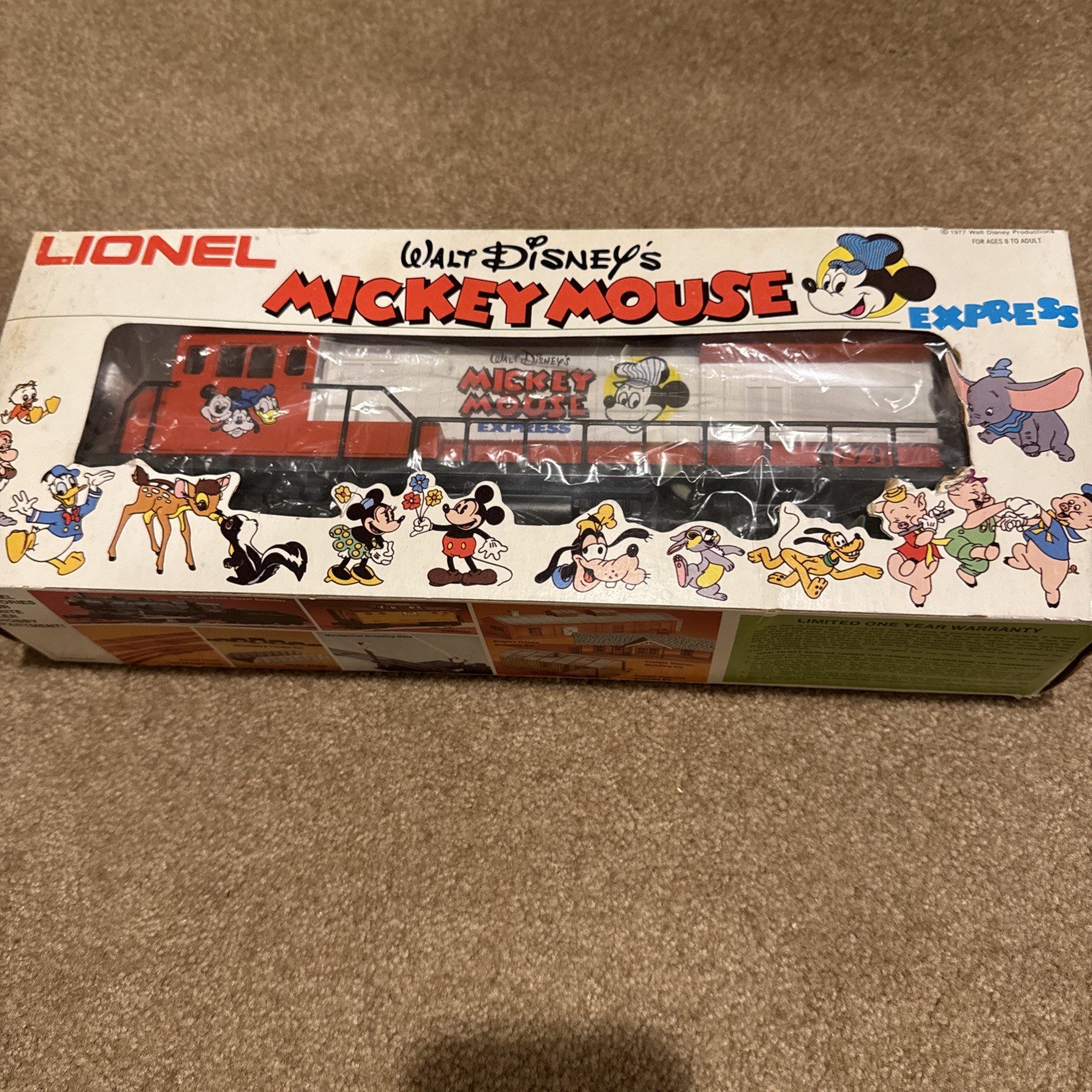 Lionel 6-8773 Walt Disney Mickey Mouse Express U 36B Diesel Engine Locomotive