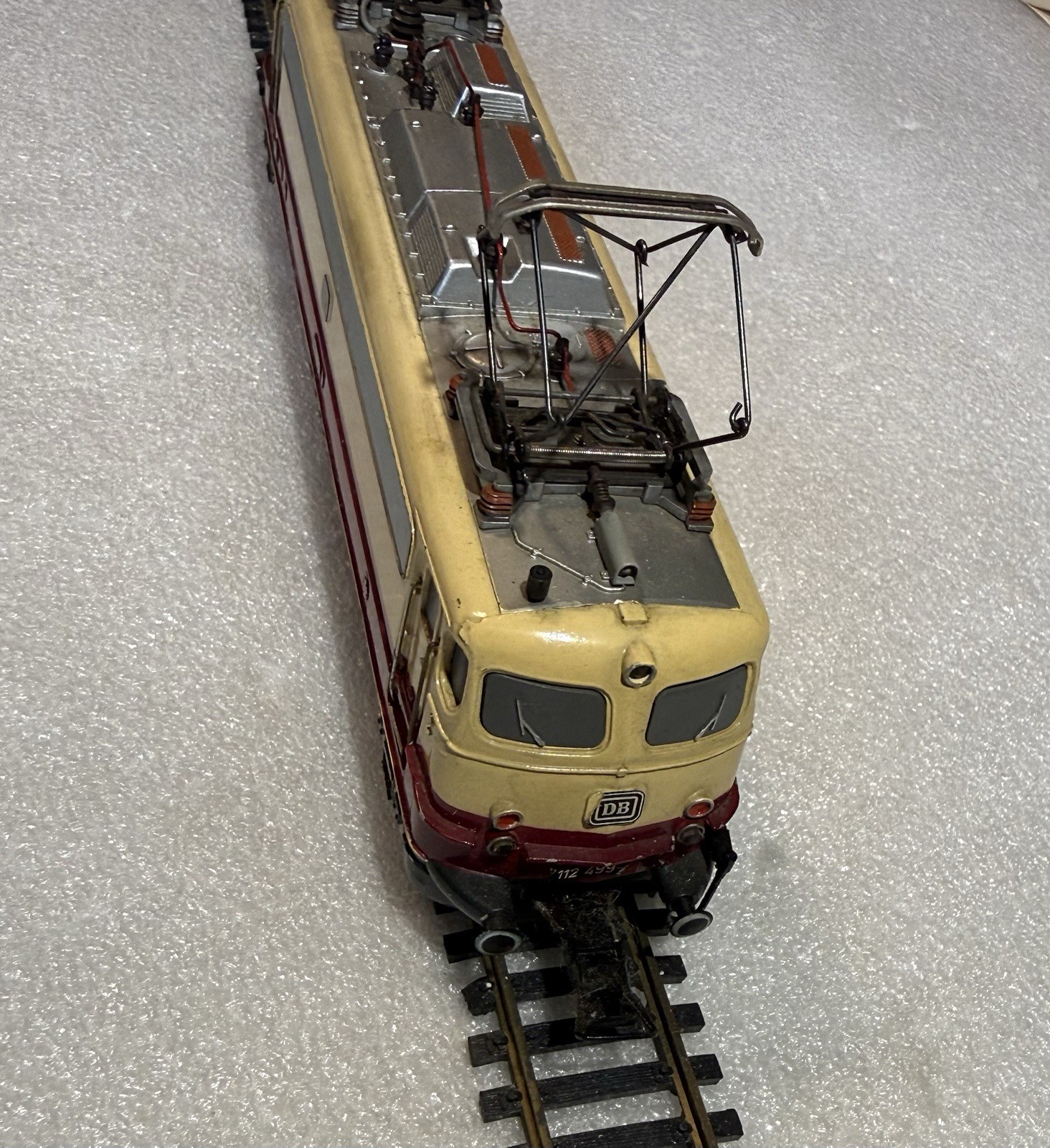 Vintage German Trix Express HO Electric Locomotive 52-2448-00 w/Box Manual Video