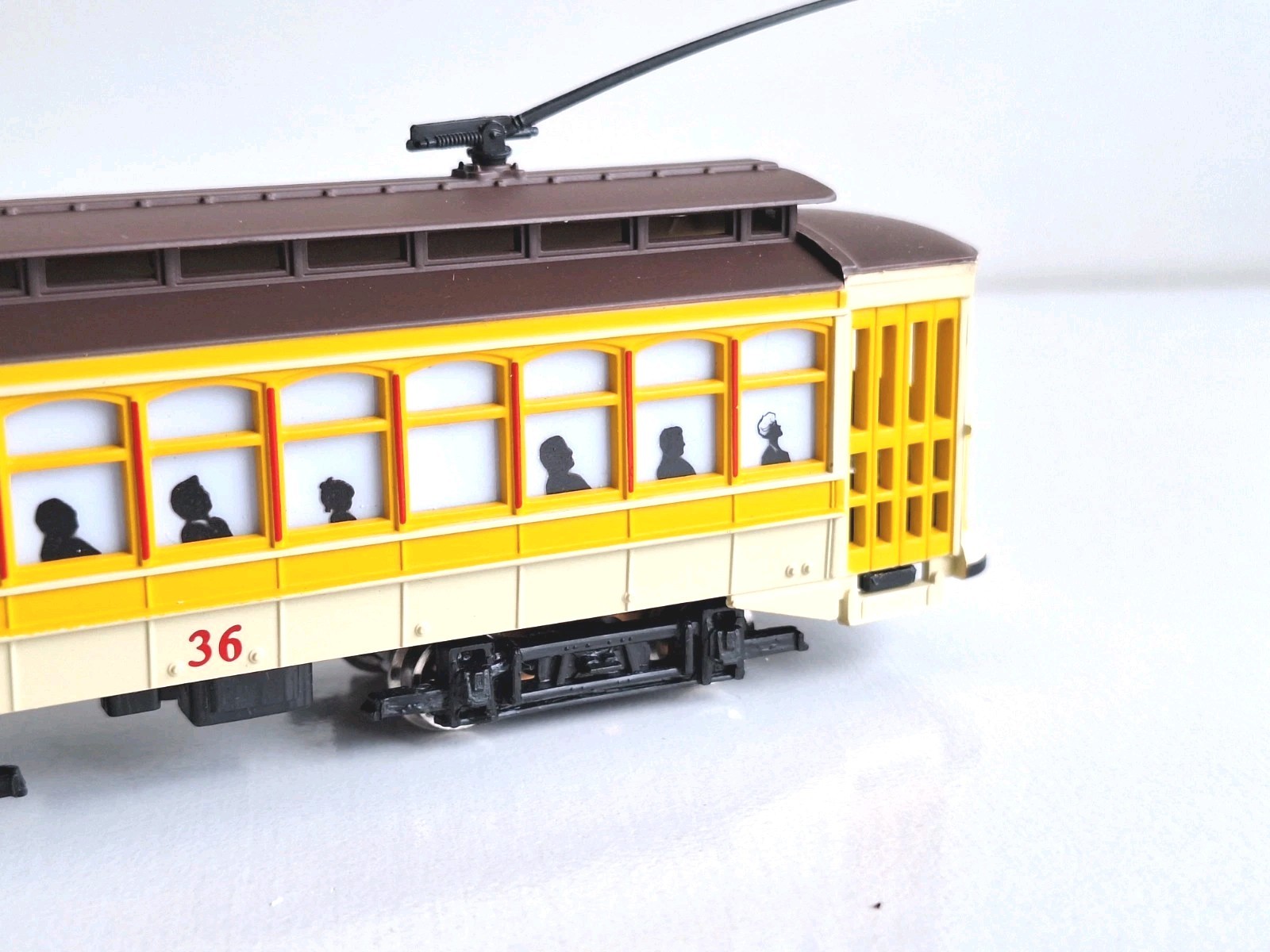 Bachmann 61048 Brill Trolley. New Old Stock. Mint Cond. 2 Rail DC.Boxed.HO Scale