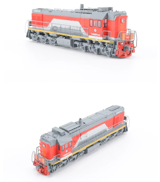 1: 87scale Russian Shunting Model TEM18DM Diesel Locomotive Model JLKN027