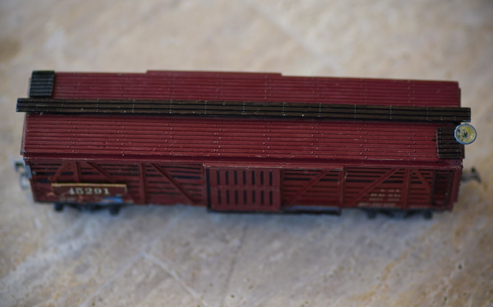 VINTAGE Athearn Roundhouse CATTLE CAR 45291 HO Made in USA 1950’s