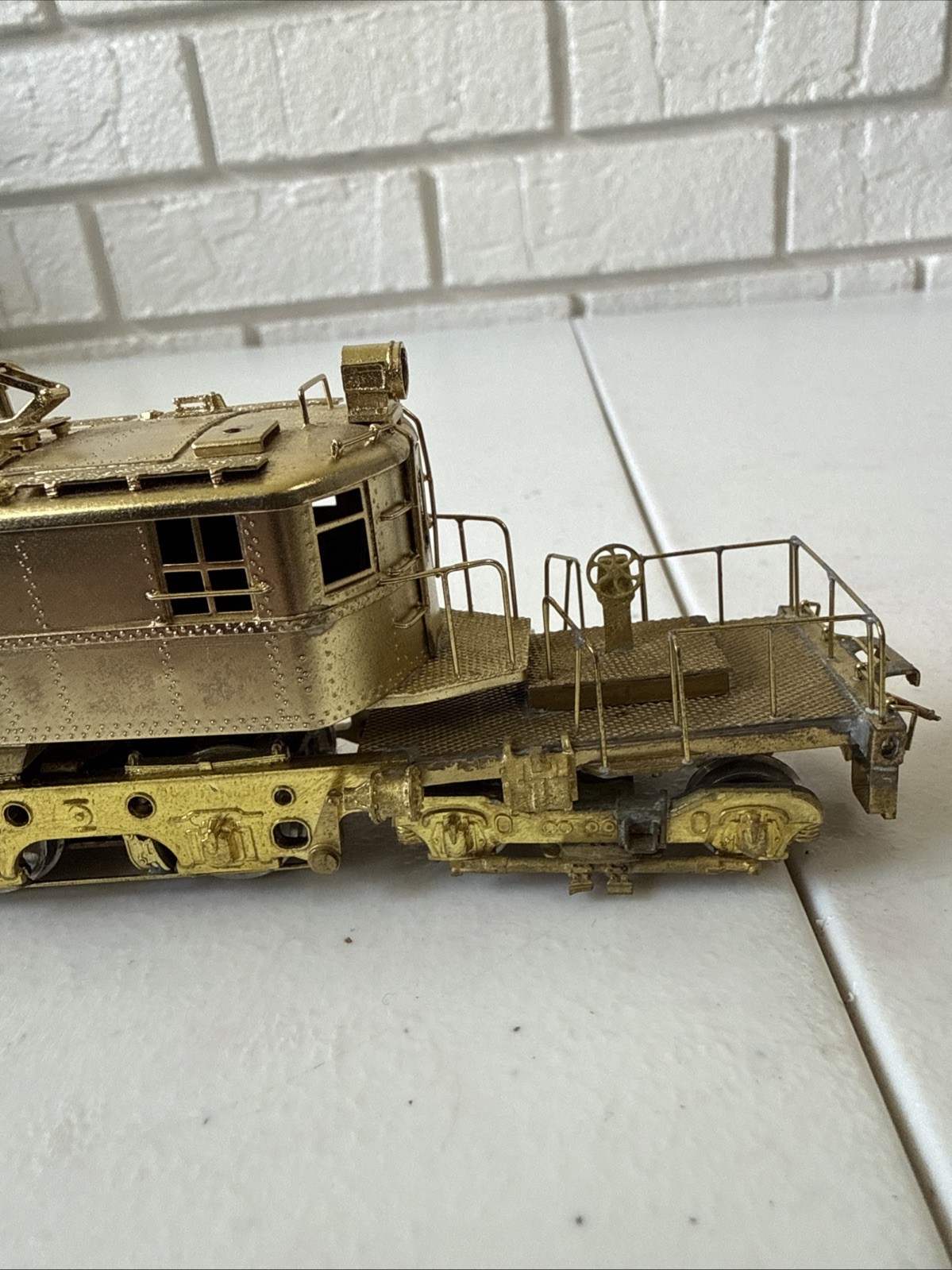Custom NJ Brass EL-307 HO Brass Train New York Central Class P-2 Electric ~AS IS
