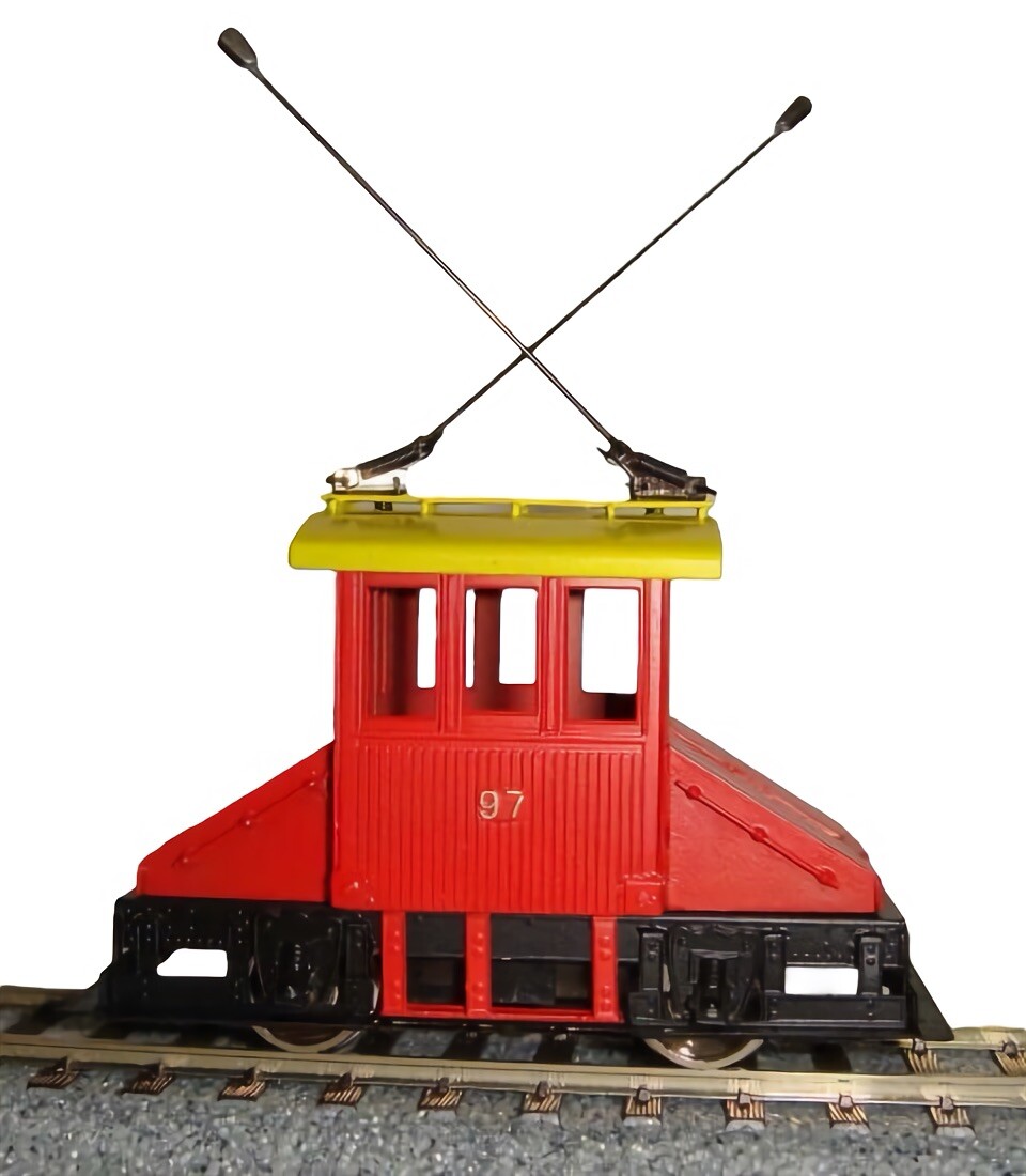 HO Scale Ginza Freelance Steeplecab Electric Switcher Locomotive Kit H0 Engine