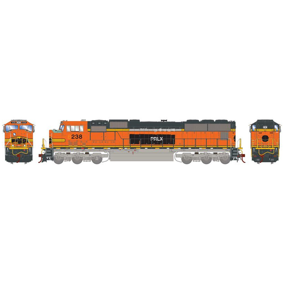 Athearrn ATHG70554 SD75M PRLX ex Warbonnet #238 Locomotive HO Scale