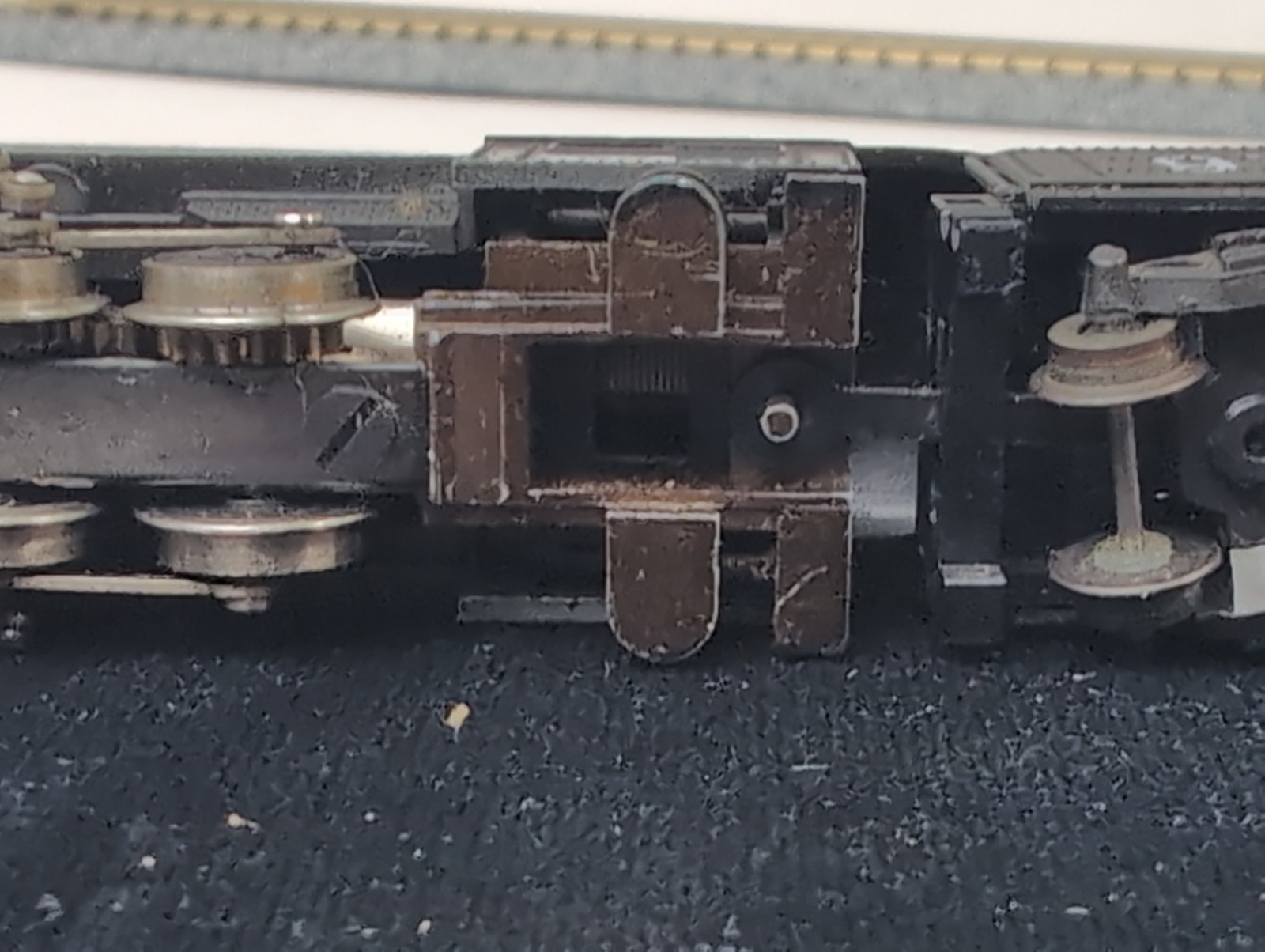 MINITRIX (?)- 0-6-0 Steam Locomotive W/ Tender “AT&SF”- N Scale
