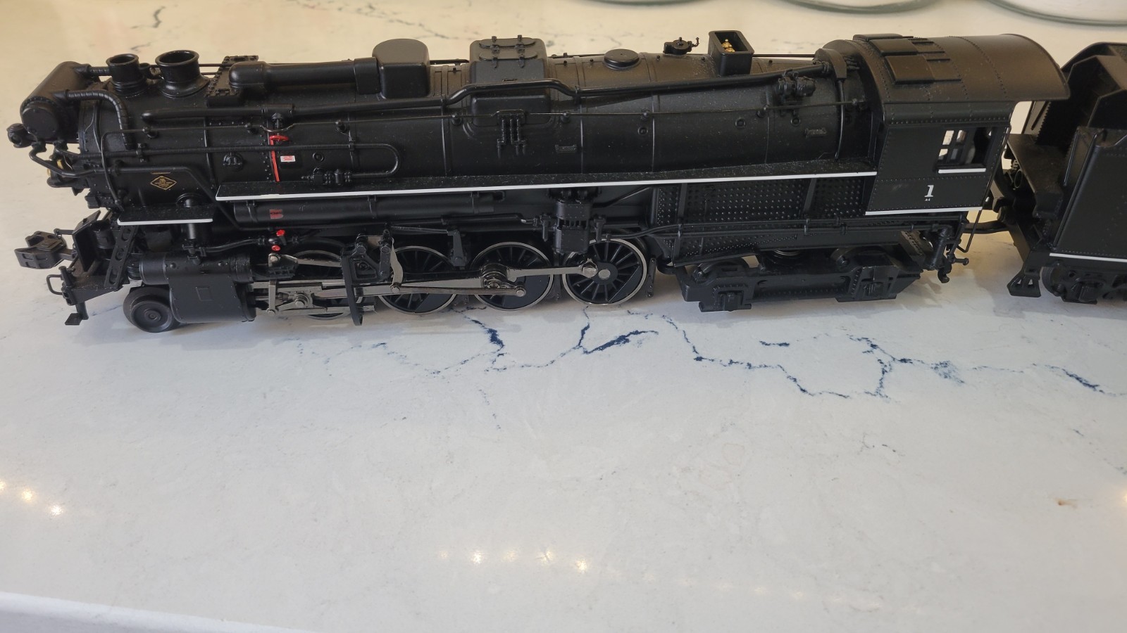 O Scale K-Line Berkshire & Tender 2-8-4 Rare Lima Demonstrator