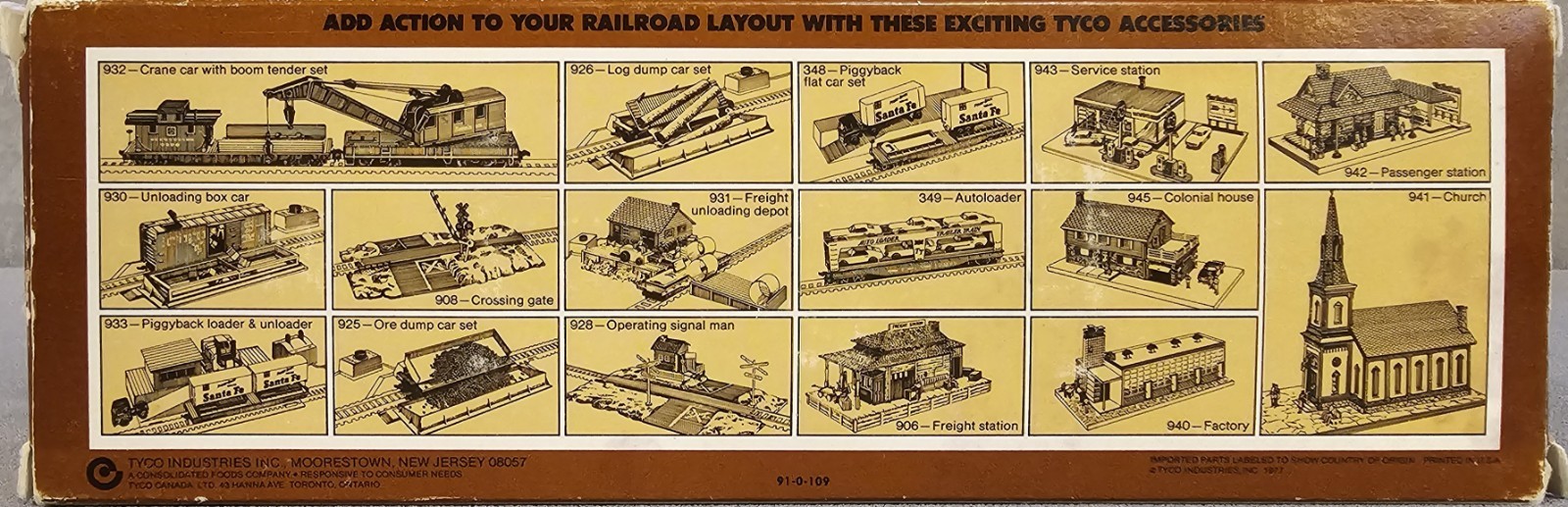TYCO HO Rock Island Railroad Sharknose Diesel Locomotive