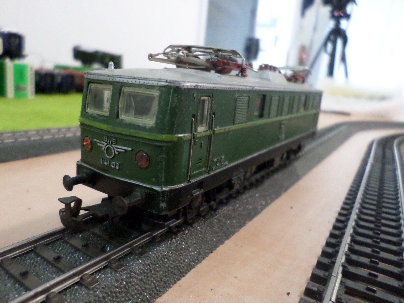 Märklin 3036 HO OBB Austrian Railways 3 Rail Electric Locomotive, Analogue C5