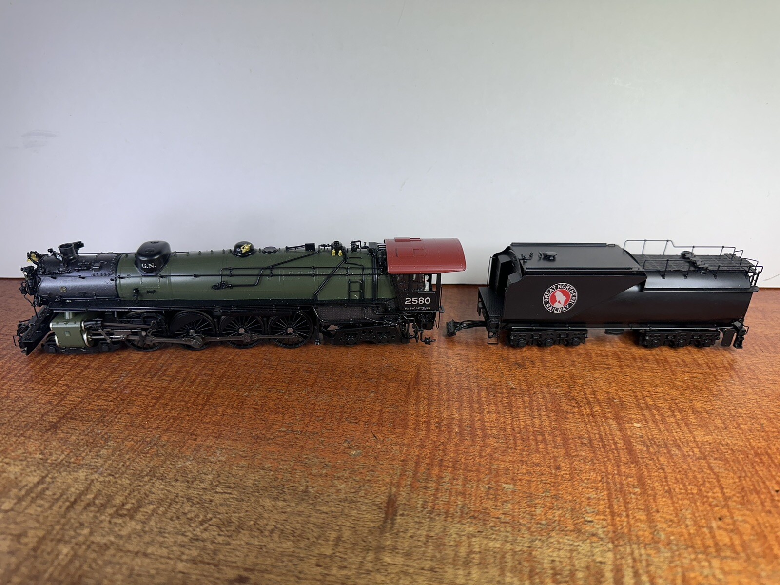 HO Scale 2871 Broadway Limited Brass Hybrid Great Northern S2 4-8-4 #2580 GN