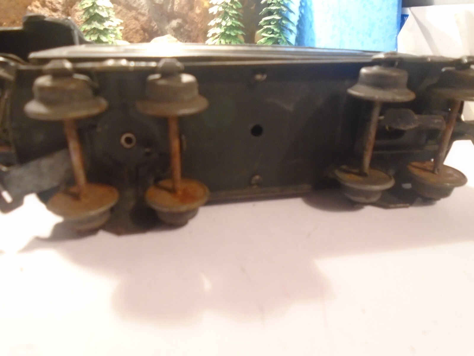MARX VINTAGE DIECAST No 999, 2-4-2 LOCO WITH STEEL TENDER,TRACK TESTED 5-208-5