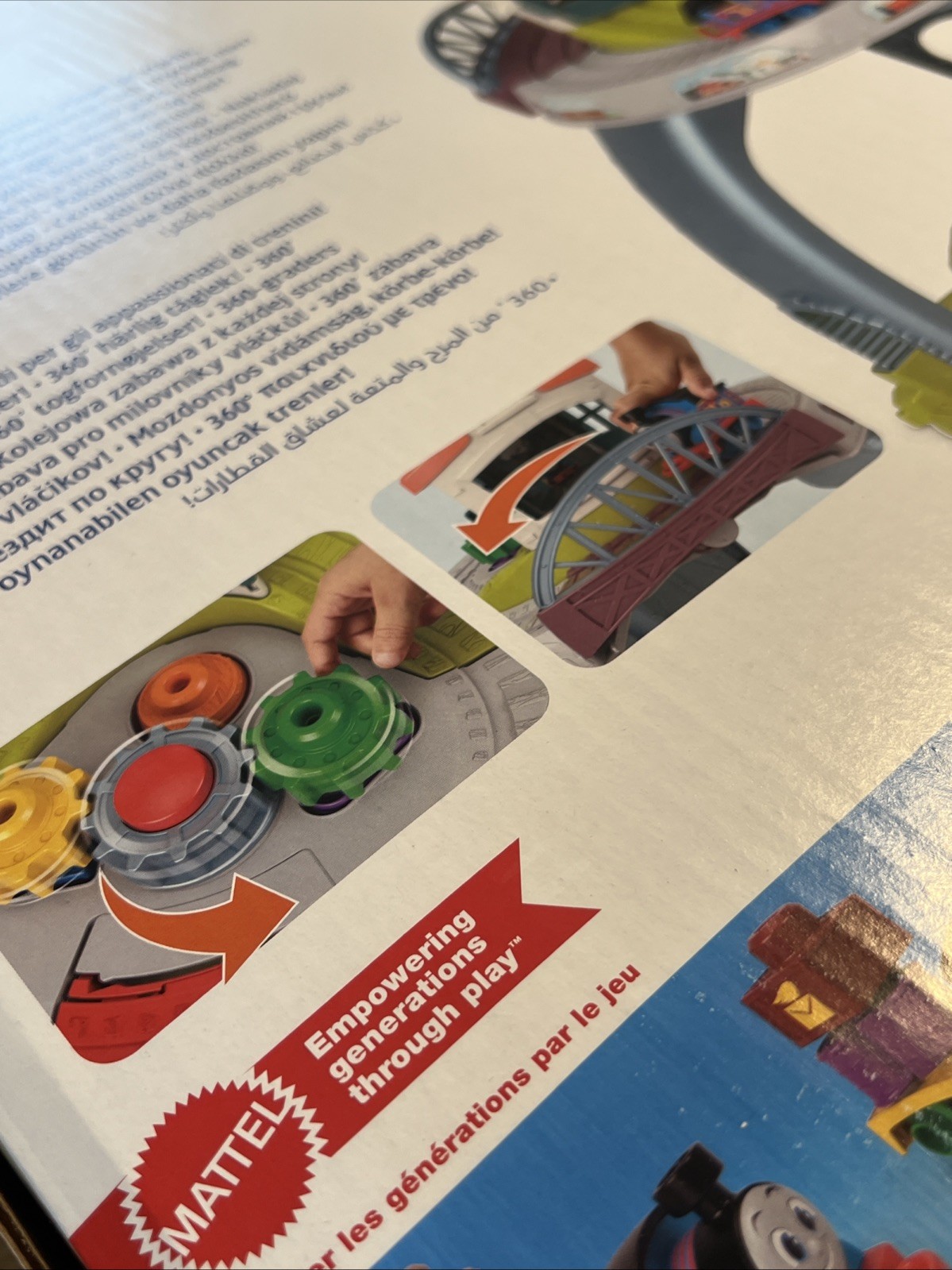 Thomas & Friends My First Train Table Playset Interactive Toy w Accessories