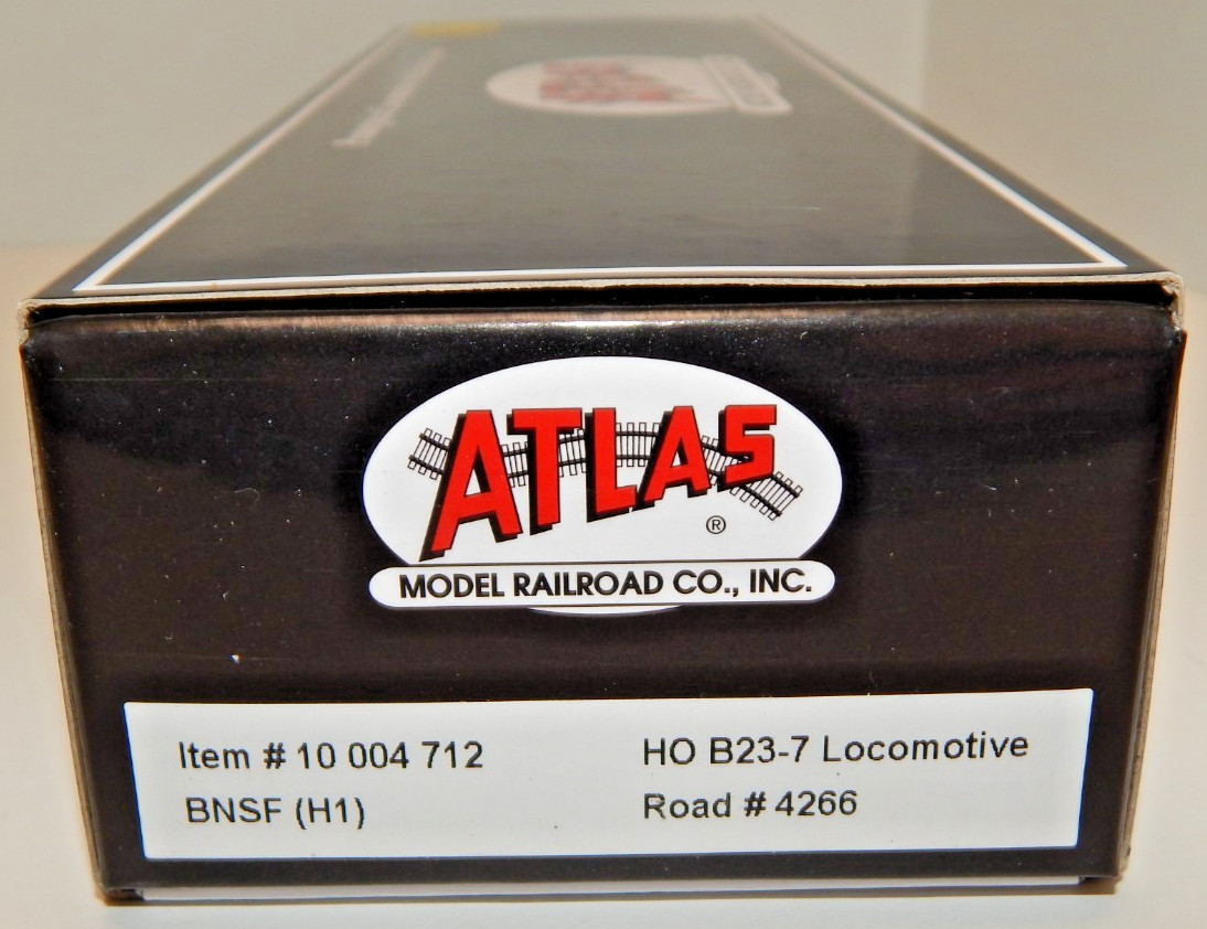 Atlas Gold HO #10-004-712 BNS GE B23-7 Diesel Locomotive DCC/Sound RTR #4266 NEW