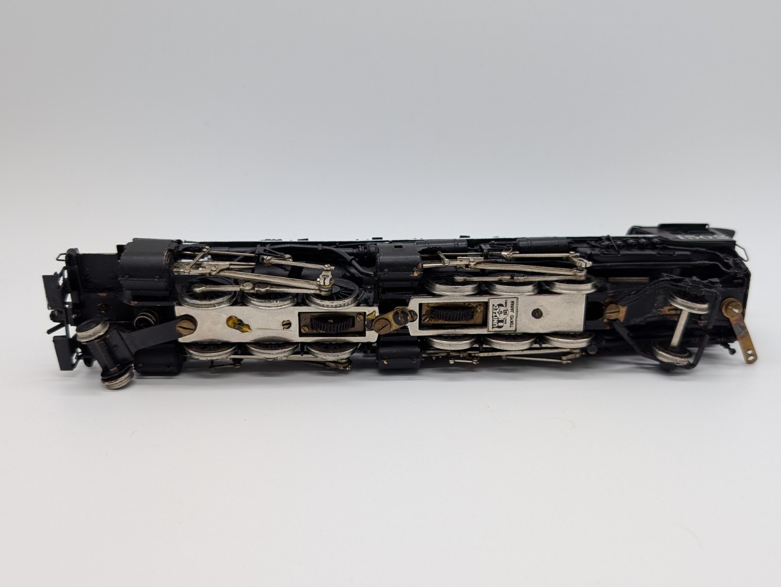 HO SCALE BRASS PFM UNITED C&O H-6 2-6-6-2 STEAM LOCOMOTIVE TRAIN PAINTED
