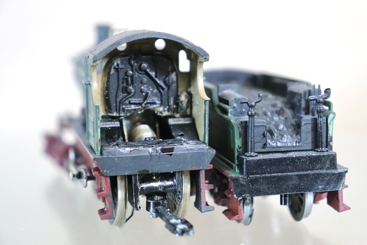 AIRFIX COMET REPAIR KIT BUILT GW GWR 4-4-0 CITY CLASS LOCOMOTIVE oe