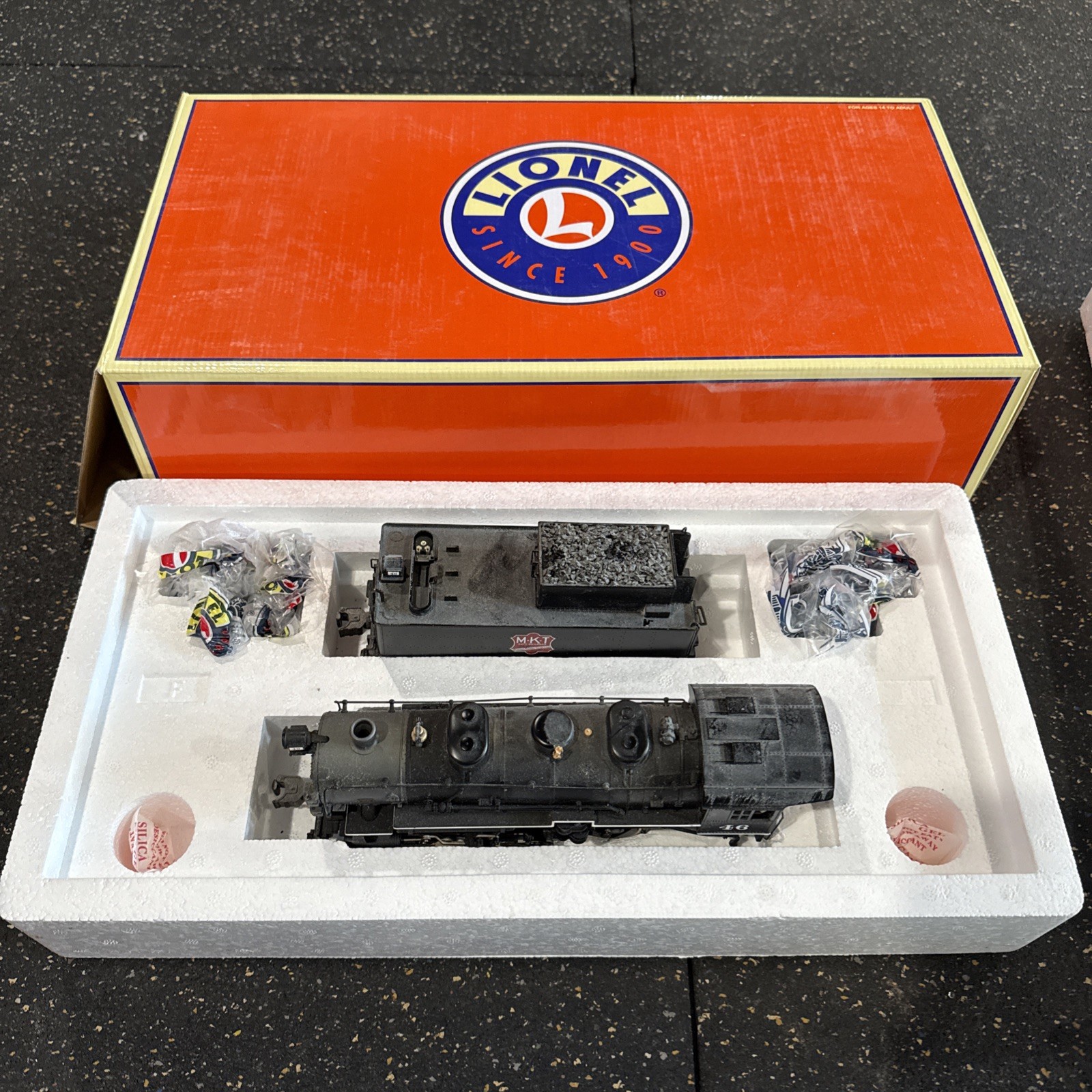 LIONEL 6-11274 LEGACY MKT USRA 0-8-0 STEAM SWITCHER ENGINE MISSOURI KANSAS TEXAS