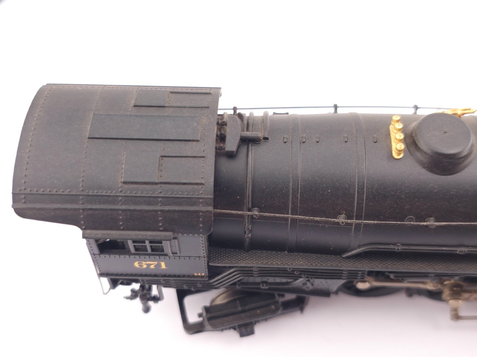 *READ* Broadway Limited HO 221 Nickel Plate Road 2-8-2 Steam Locomotive NKP 671