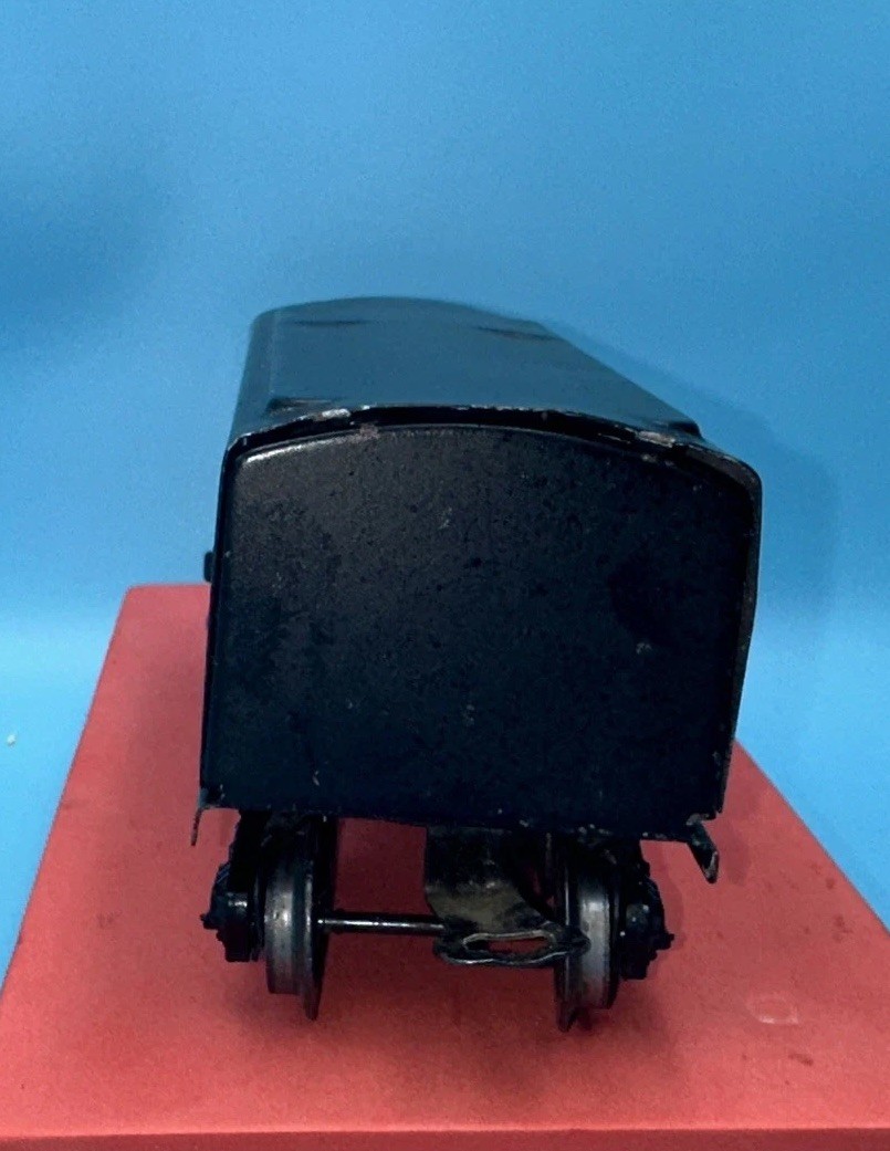 Lionel O Gauge Postwar 1001T Lionel Scout Tender Black Metal Tin Plate No Box