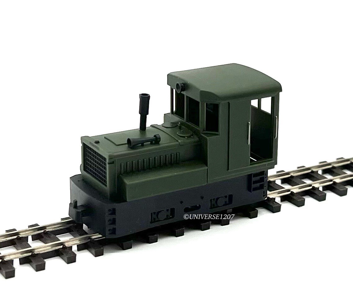 OO9 MinitrainS 2051 Plymouth Diesel Locomotive Black/Green Narrow Gauge 009 HOe