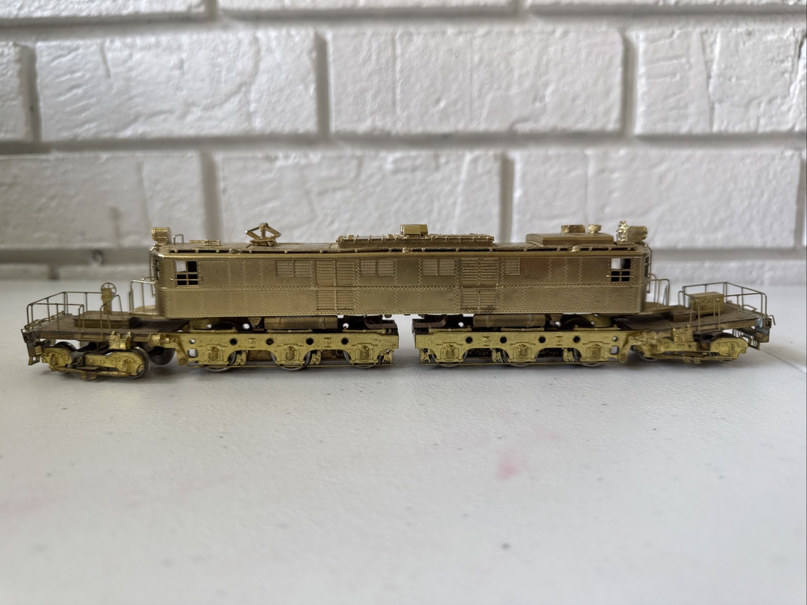 Custom NJ Brass EL-307 HO Brass Train New York Central Class P-2 Electric ~AS IS