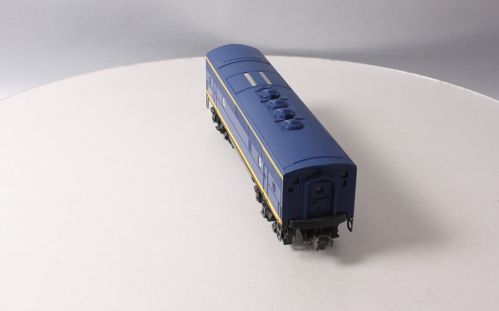 Lionel 6-18122 O Santa Fe F3 Blue/Yellow Non-Powered Diesel B-Unit w/RS II #200B