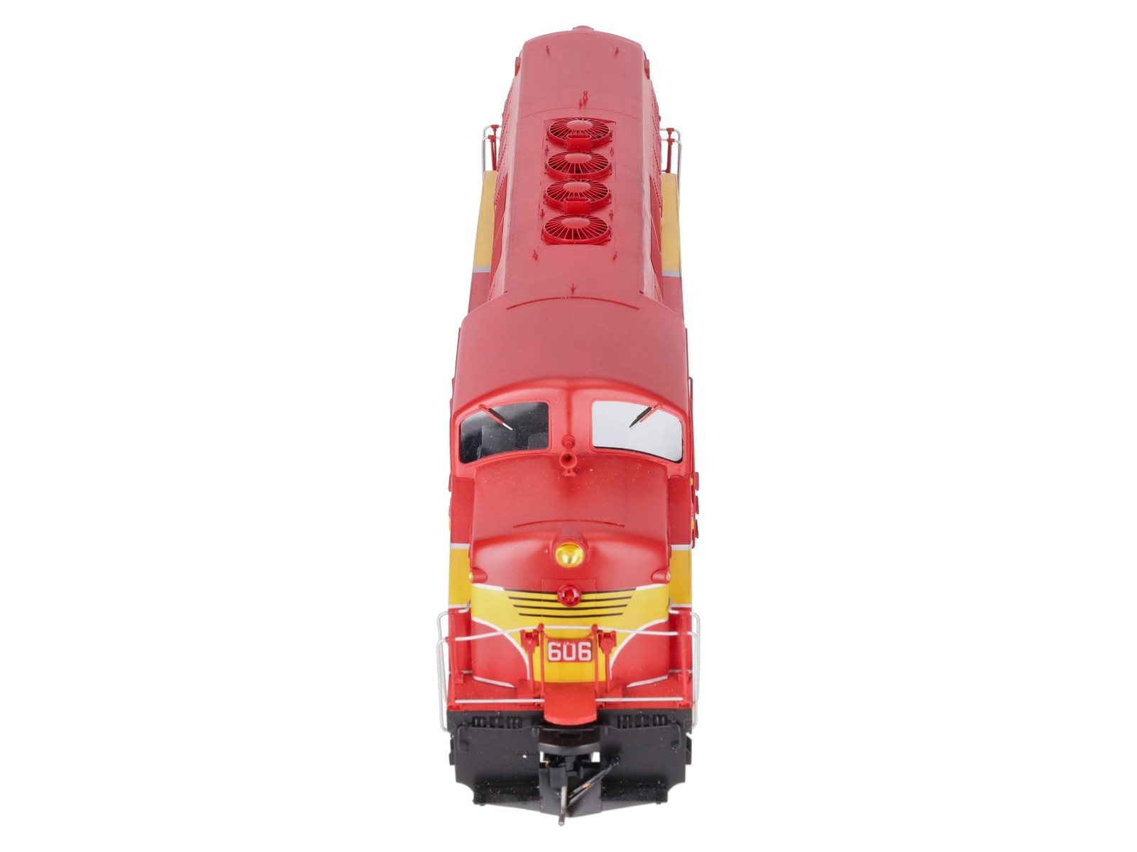 Overland OMI-0375 O Brass FEC EMD BL-2 Diesel Locomotive #606 (2-Rail) – Painted