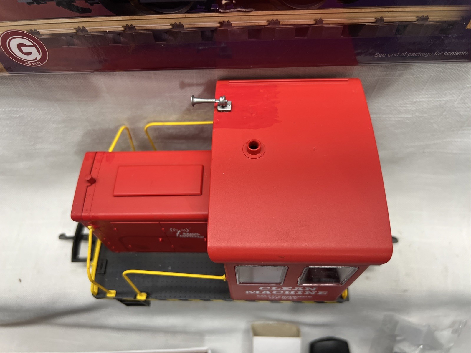 Piko 38506 G Scale Clean Machine R/C Track Cleaner Boxed