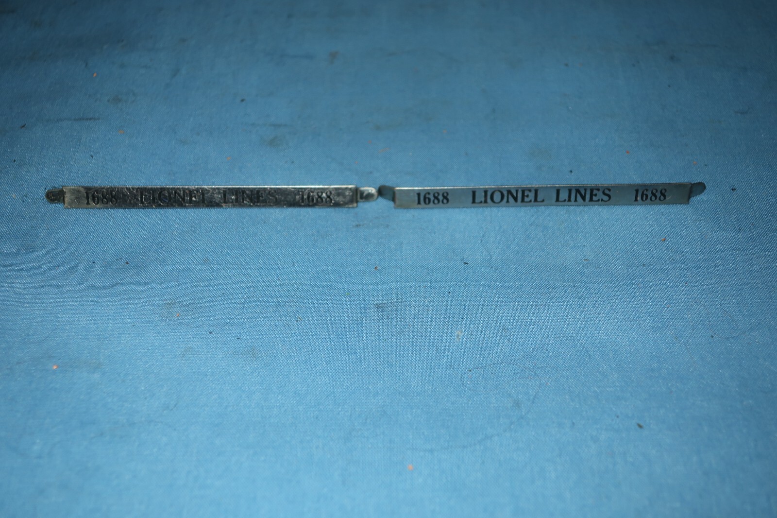 Lionel Pre-war #1688 Torpedo Locomotive Number Board/Name Plate. Original