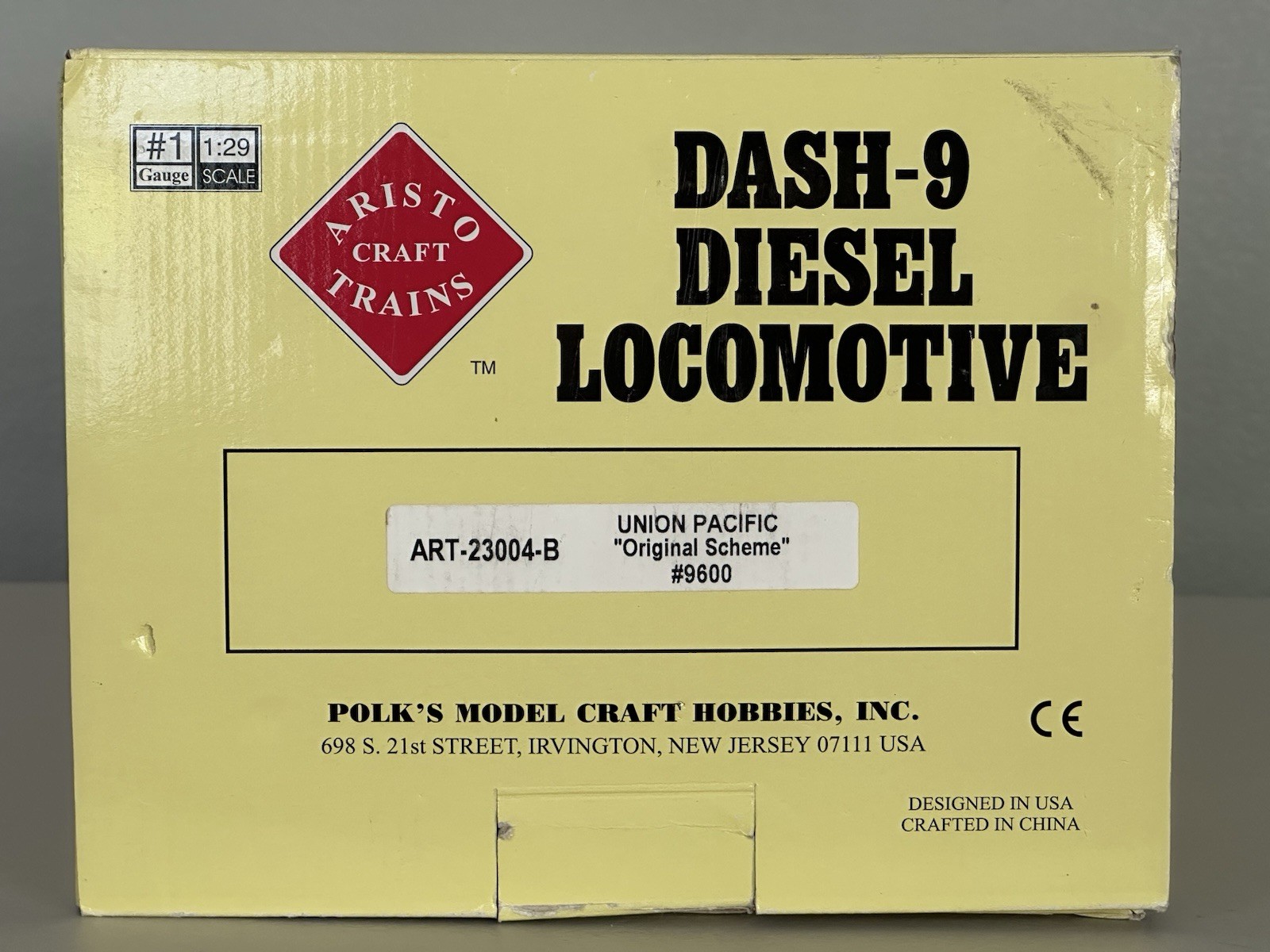 Aristo-Craft Union Pacific “Original Scheme” Dash-9 #9600 ART-23004-B (see note)