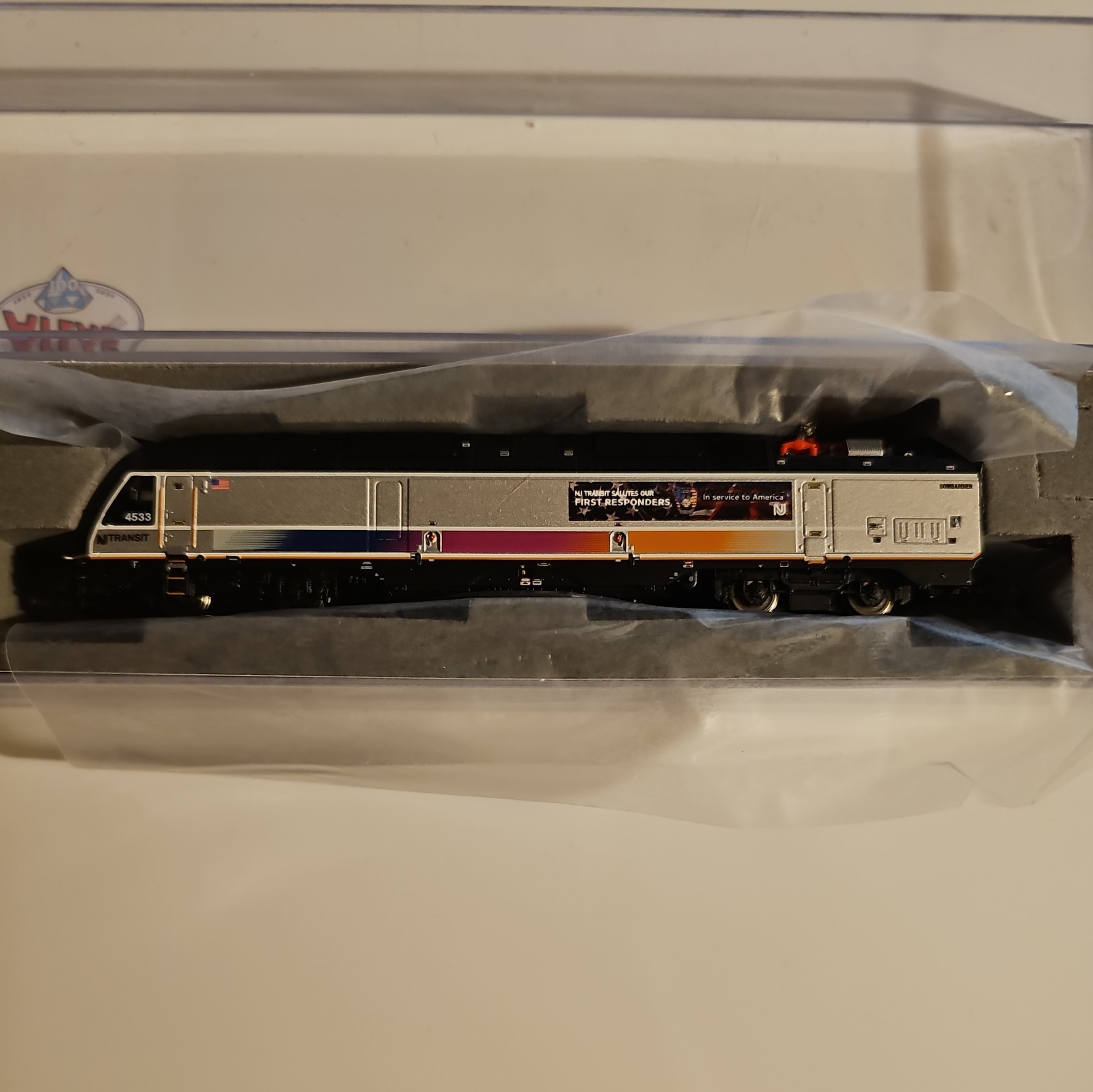ATLAS N GAUGE ALP-45DP NJT First Responders DC/DCC/SOUND 4533 PN 40005742
