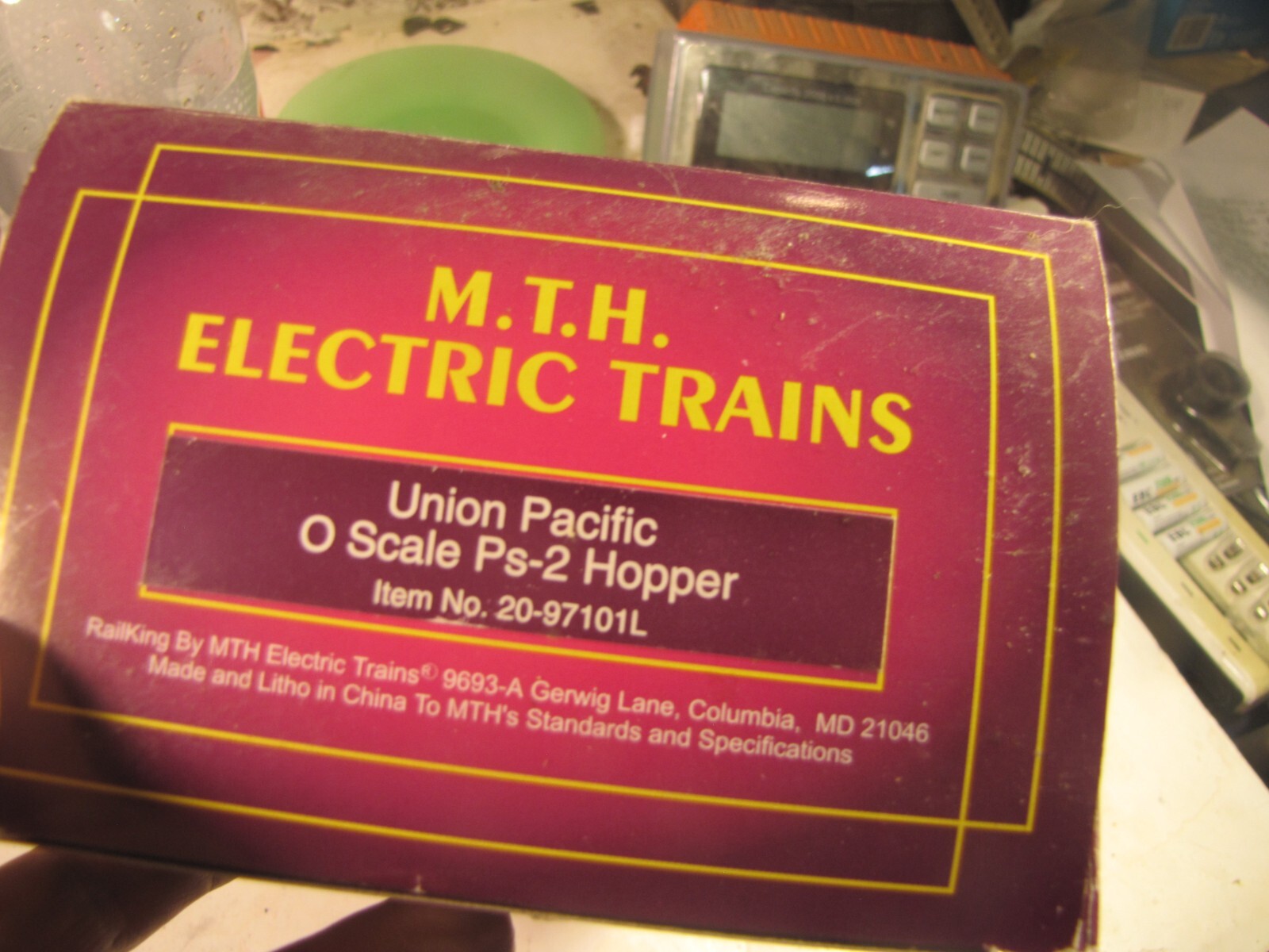 MTh 20-97101L Union Pacific PS@ Hopper Car with original Box