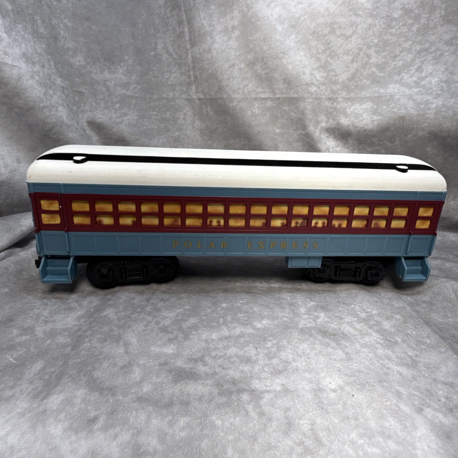 Lionel Polar Express Train Engine 1225 Tender Passenger Car & Caboose 4 Pc Set