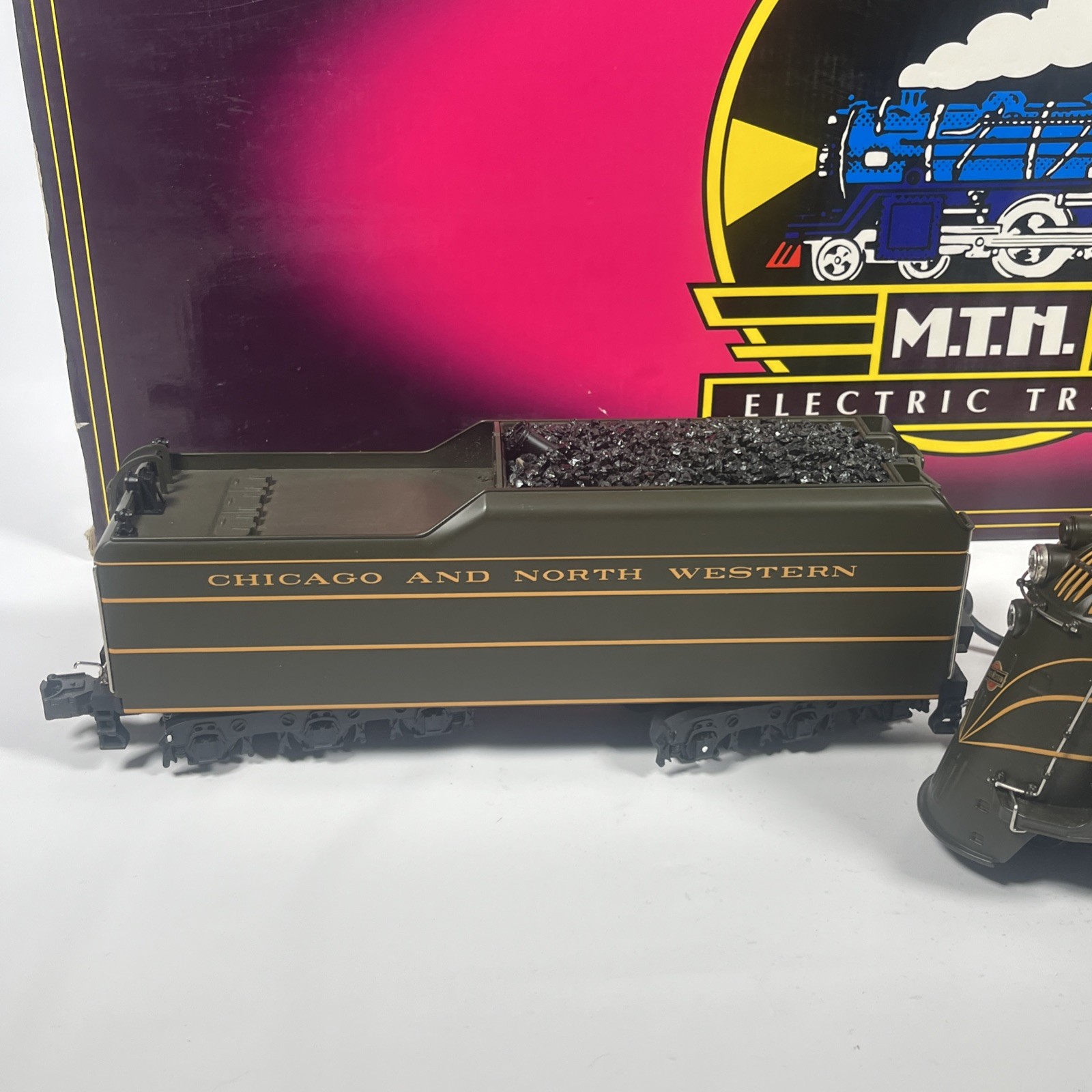 MTH Premier Chicago Northwestern 4-6-4 E4 Hudson Steam Locomotive PS1 20-3034-1