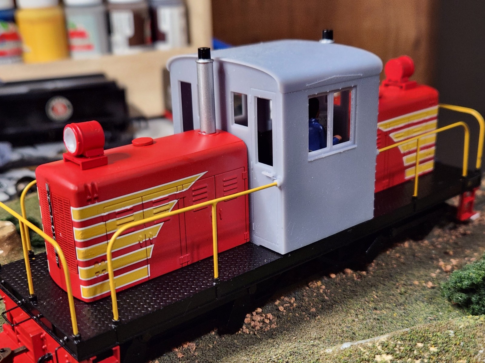 Round Roof Cab Conversion Kit For Bmann On30 Withcomb 3d Printed Direct Replace