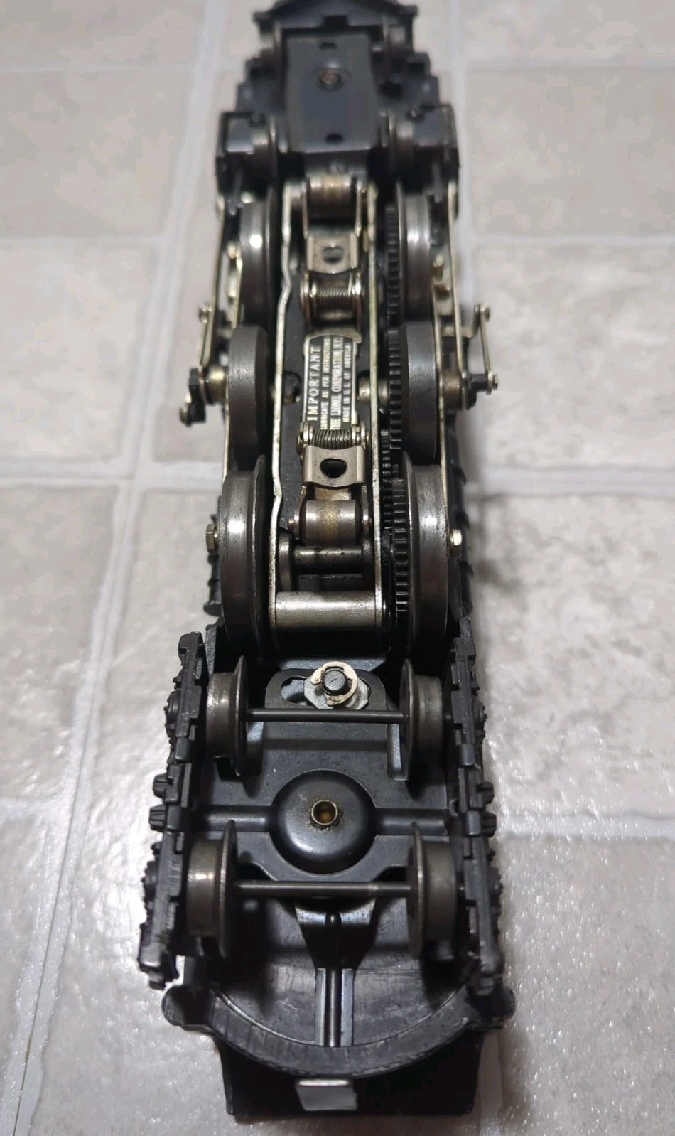 Lionel 2055 Vintage O 4-6-4 Hudson Steam Locomotive Great Condition Untested