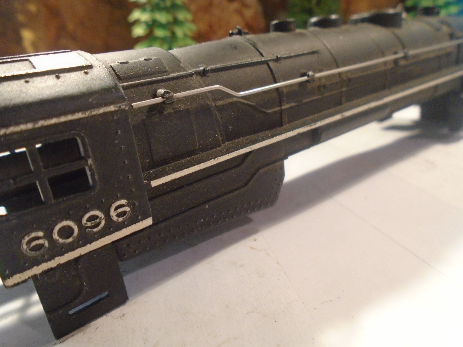 HO SCALE METAL DIECAST STEAM LOCOMOTIVE No 6096 DIECAST SHELL ONLY 5-229-5