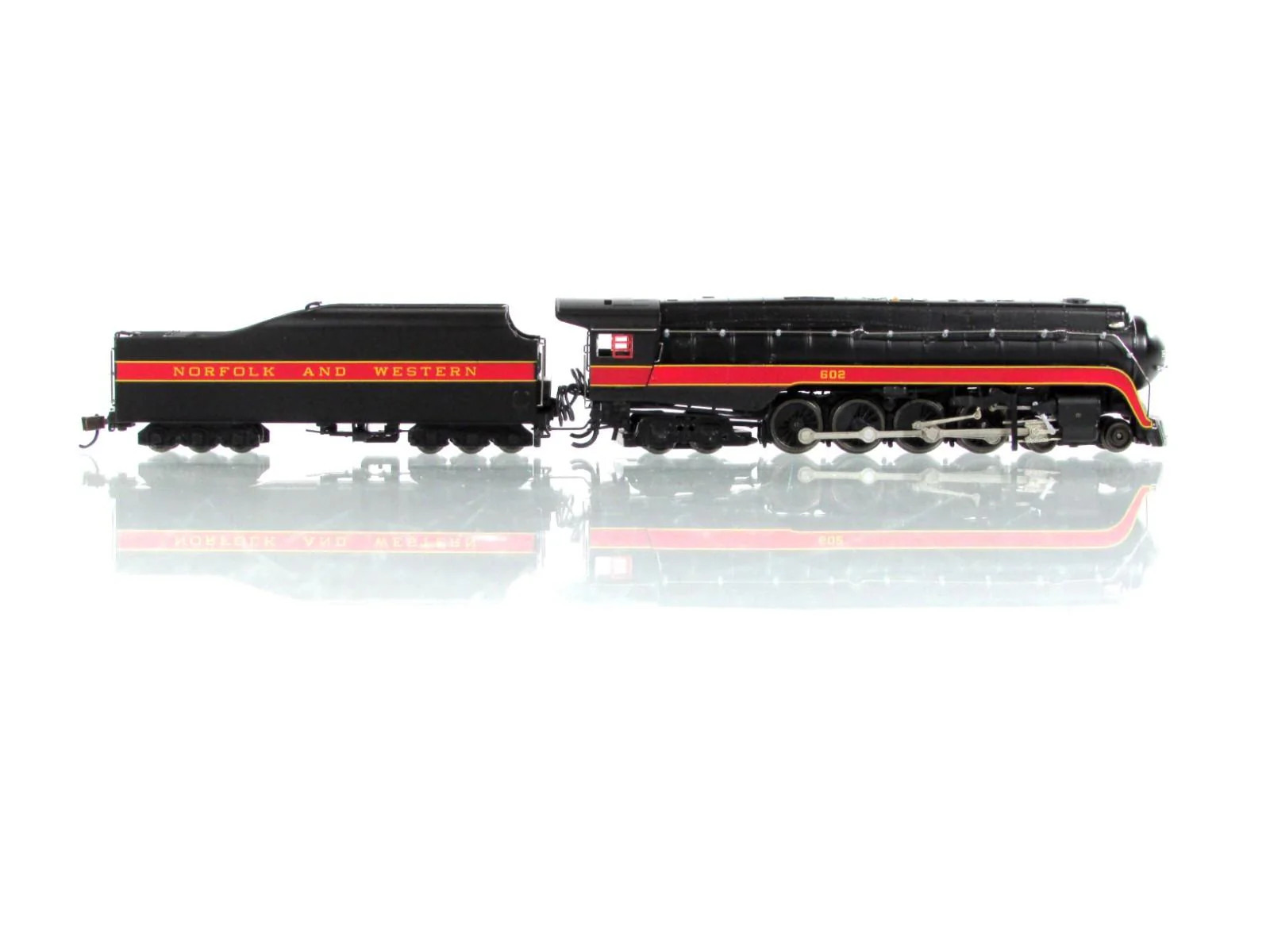 N Scale ***NORFOLK & WESTERN*** Class J 4-8-4 #602 – Bachmann 53251, DCC Sound