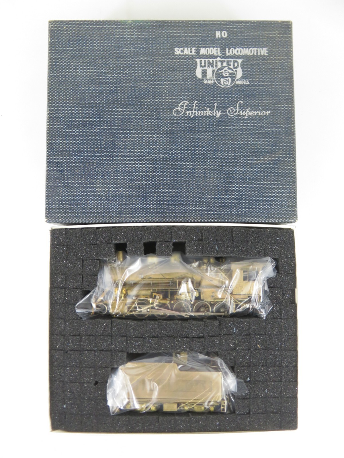 Pacific Fast Mail Brass HO Scale Frisco 2-10-0 Russian Steam Locomotive