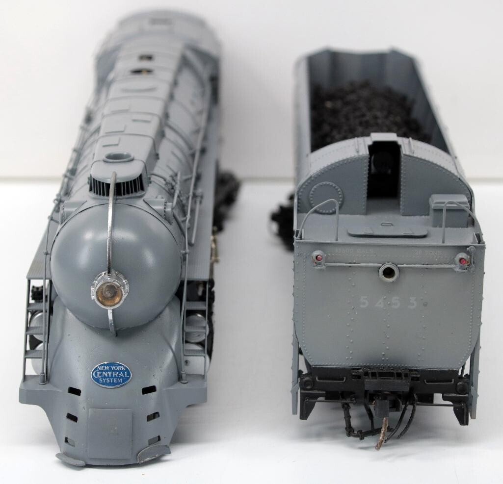 Westside New York Central 5453 O Scale Brass Dreyfus Steam Locomotive and Tender