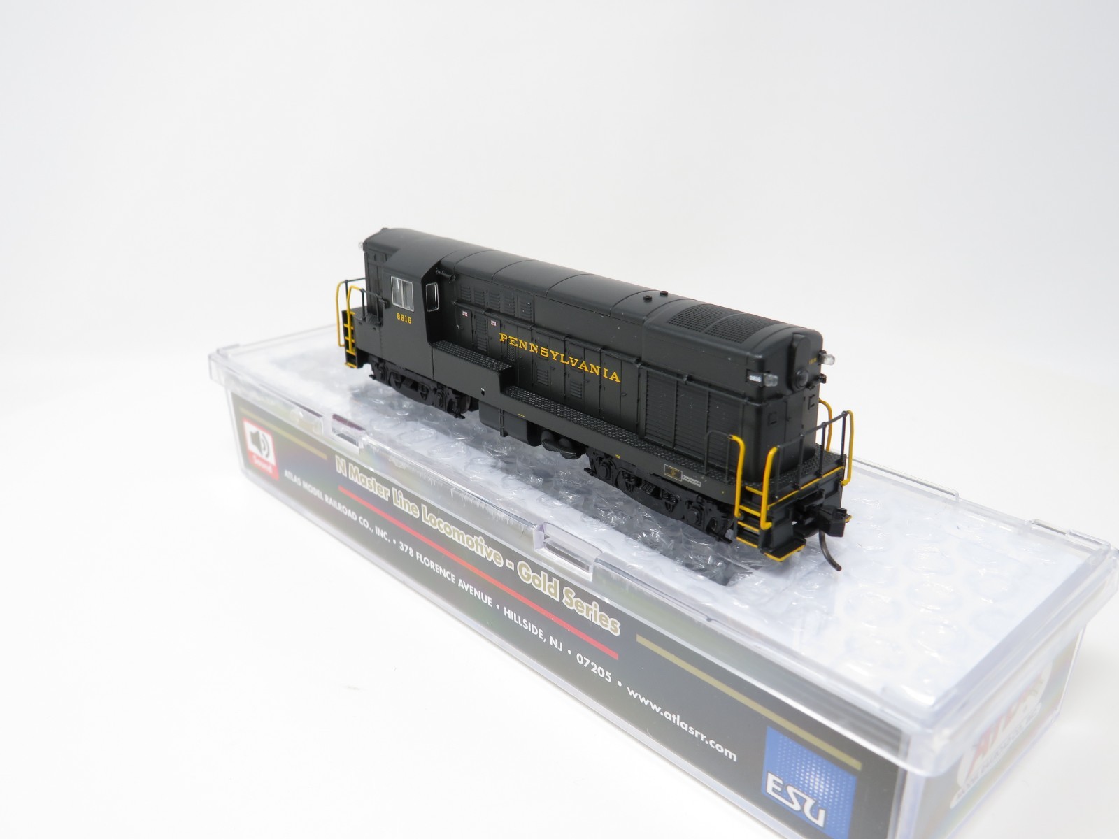 Atlas N 40005549 DCC Sound Pennsylvania PRR FM H16-44 Diesel Locomotive Freight