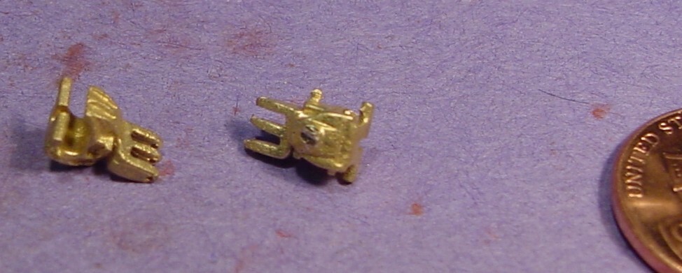 HO/HOn3 LOGGING LOCO SPLIT KNUCKLE COUPLERS WISEMAN BACK SHOP BRASS PARTS HBS114