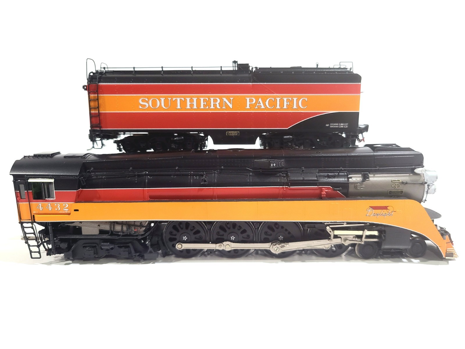 Challenger CIL Samhongsa SP GS-4 4-8-4 Southern Pacific #4432 HO Brass #2427.1