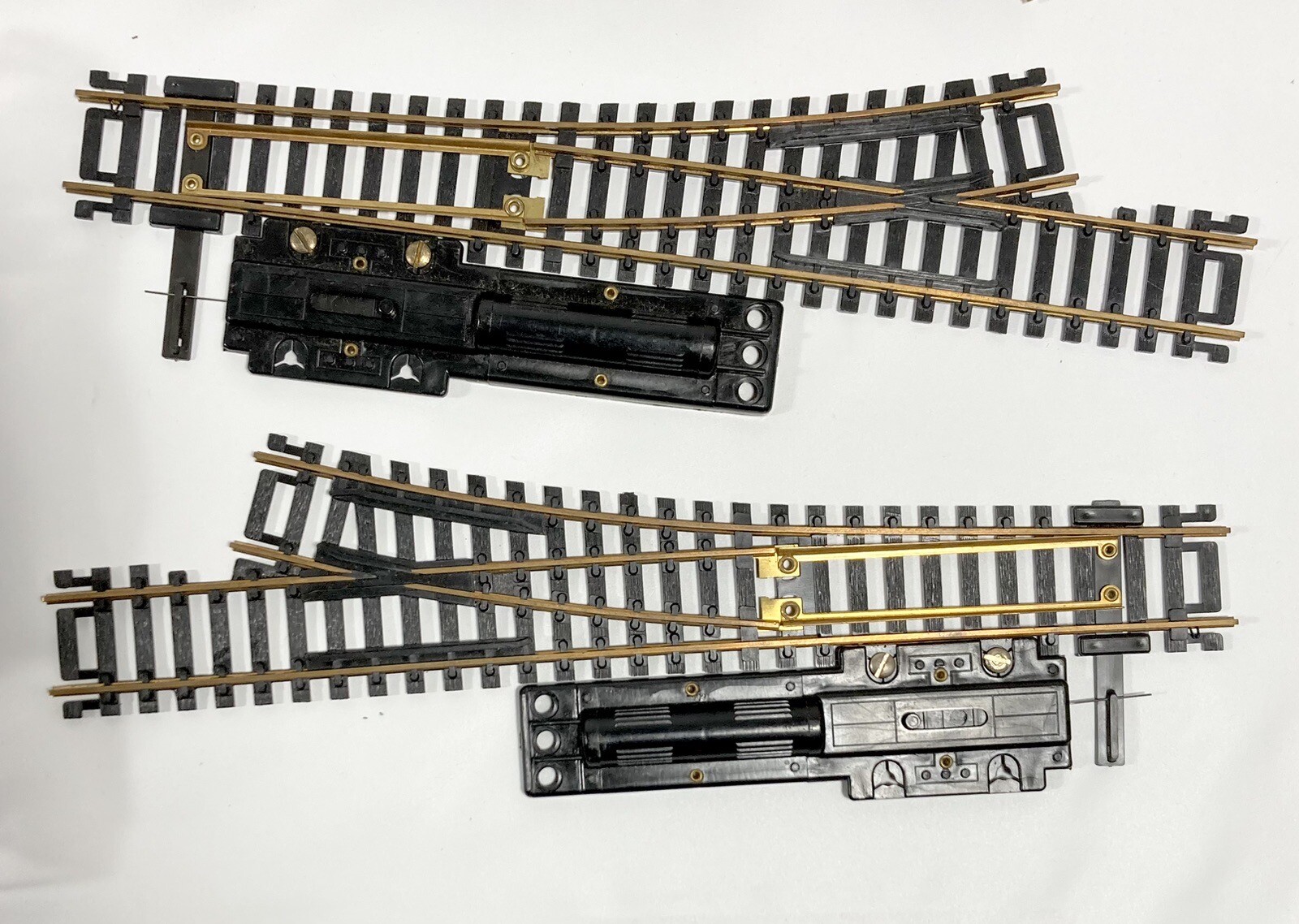 LOT HO Tyco Atlas Track Train Log Dump Autoloader Piggyback Car Set Switches Vtg