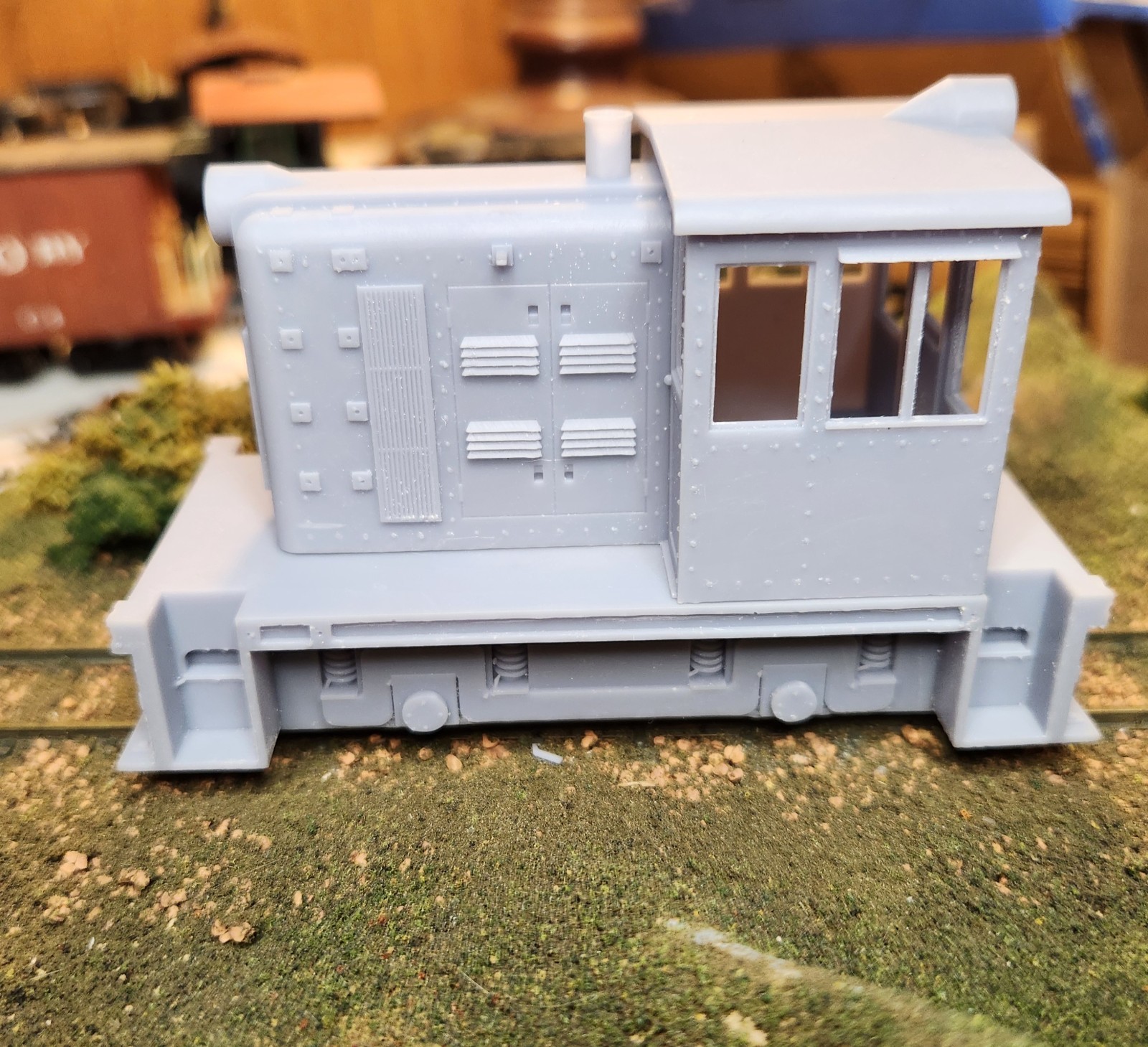 On30 Freelance “Porter” Switcher Kit 3D Printed With Cab Interior Details