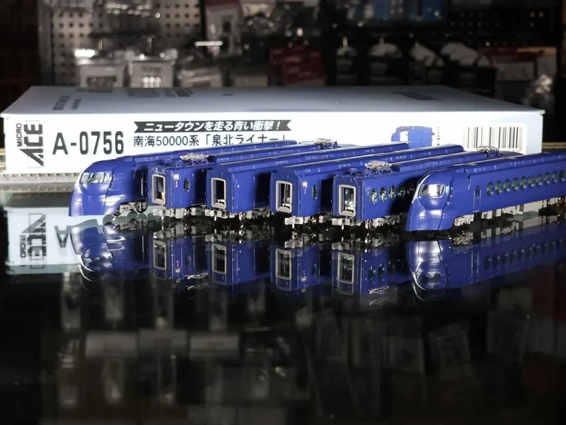 Micro Ace A0756 N Gauge Nankai 50000 Series “Senboku Liner” 6Car Set Model Train